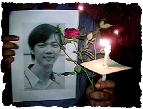 Teoh Beng Hock candle